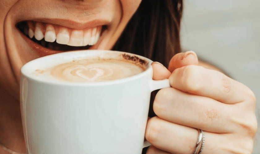 remove coffee stains from your teeth